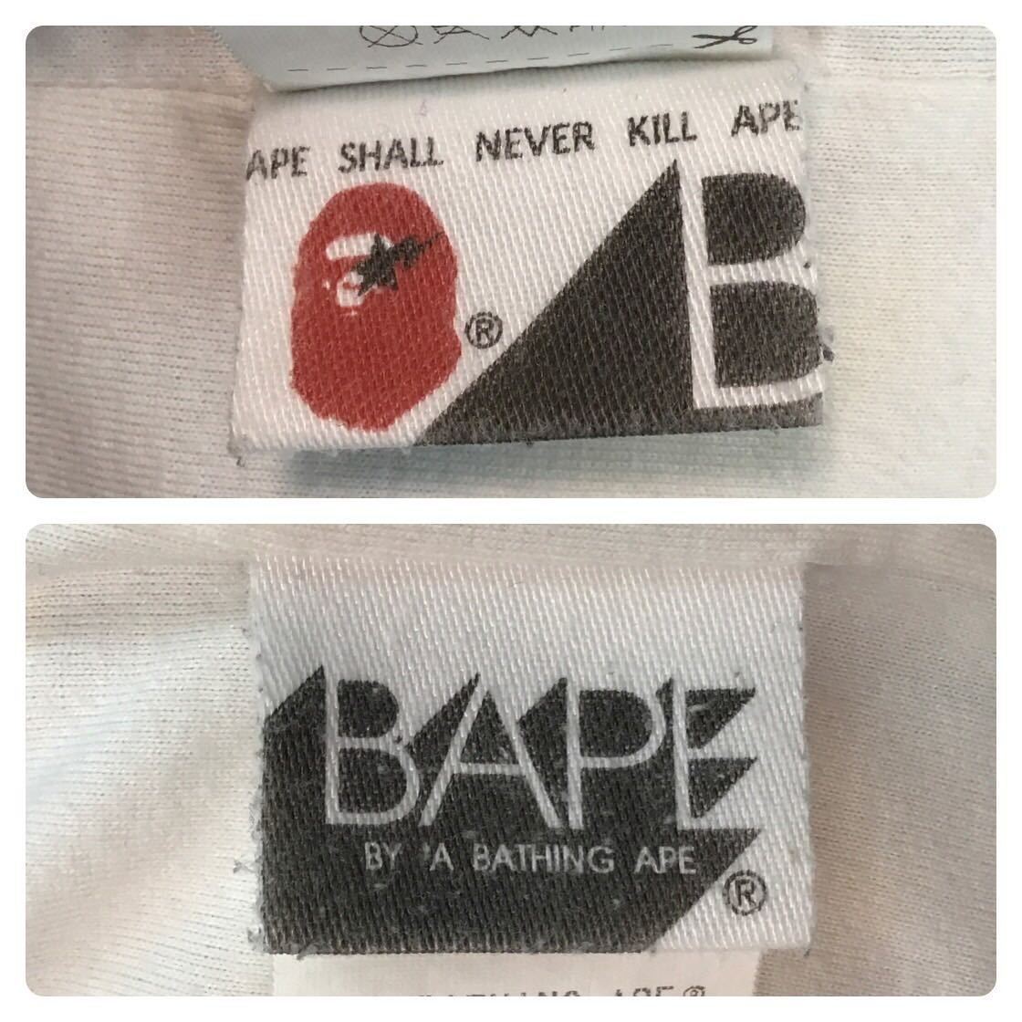 A BATHING APEリバーシブルロンTマルチカモ ☆リバーシブル☆ New multi camo 長袖 Tシャツ Sサイズ a bathing ape