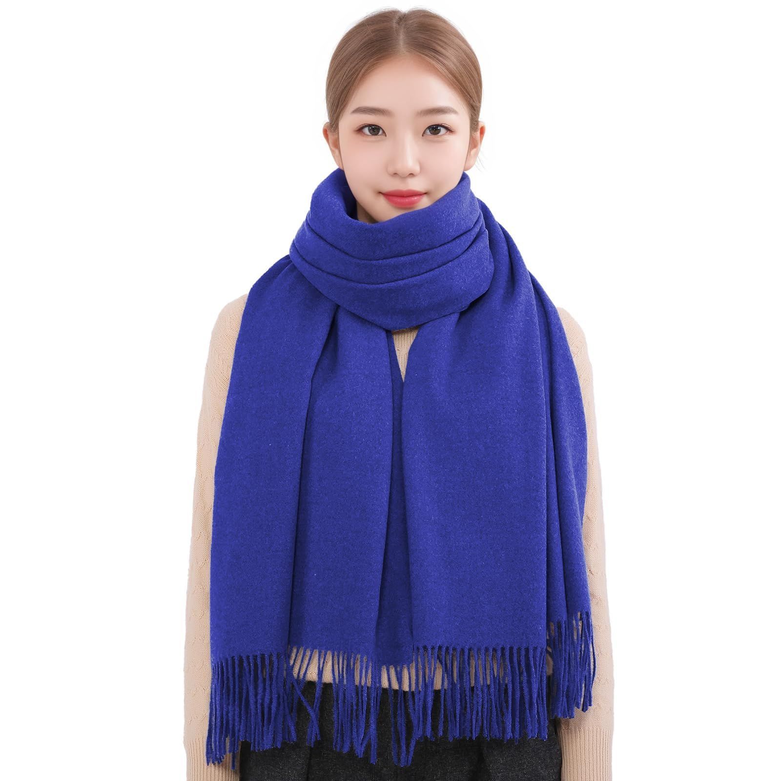 売切注意 お急ぎ下さい プレゼント 無地 結婚式 大判ストール マフラーレディース RIIQIICHY