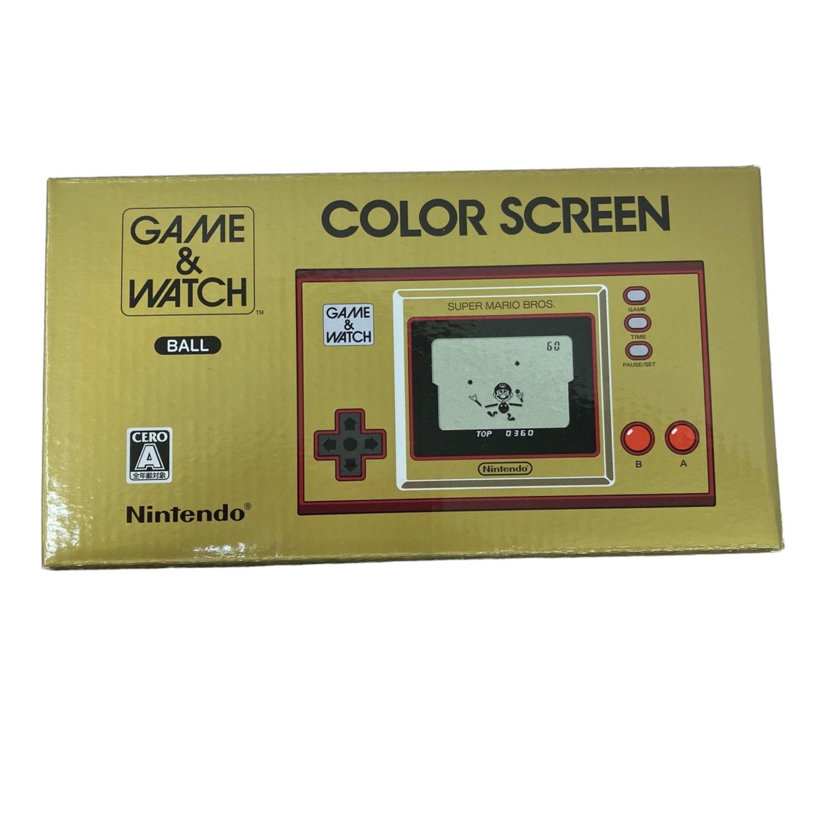 ゲーム＆ウォッチ ポッカ懸賞 マリオブラザーズ 任天堂 GAME&WATCH