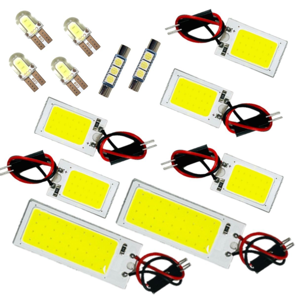 エリシオンプレステージ ホンダ RR1 RR2 RR3 RR4 RR5 RR6 全面爆光 T10 LED ルームランプ セット 車内灯 パーツ COB  全面発光 ホワイト