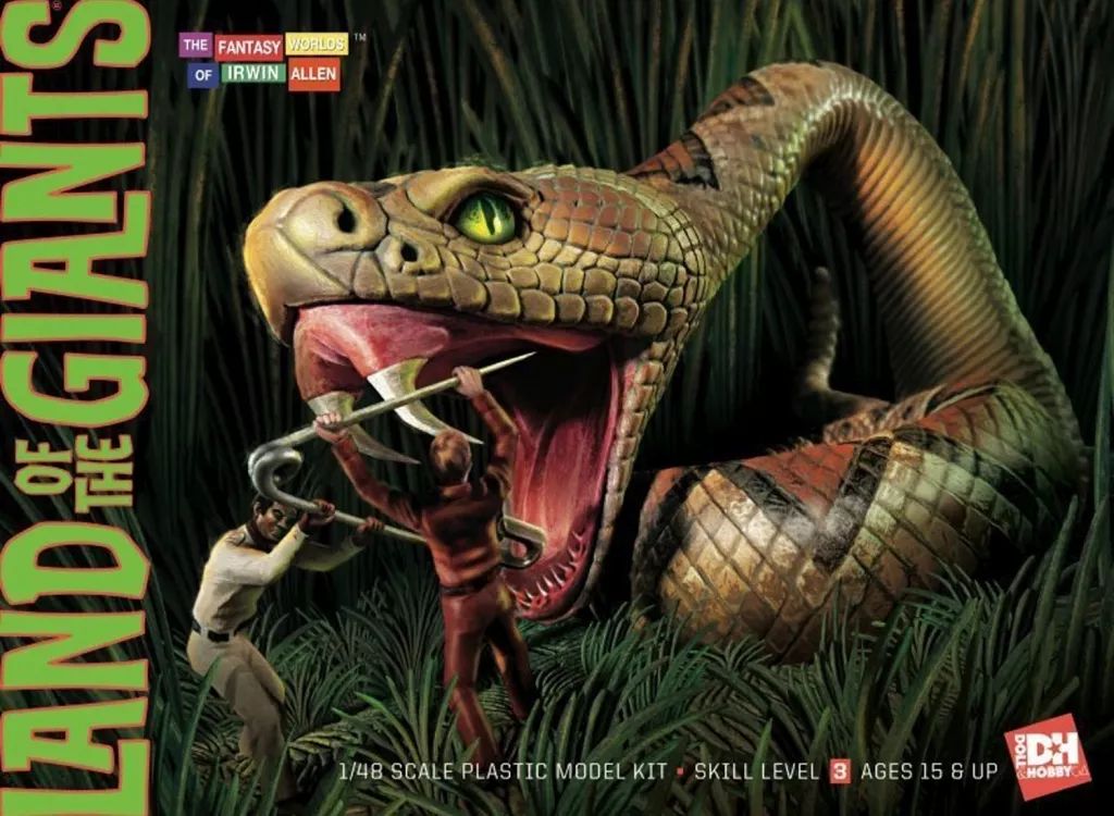 【】プラモデル 1/48 巨人の惑星 大蛇との戦い [DH1816]