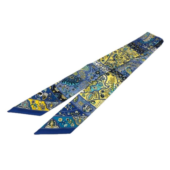 HERMES エルメス ツイリー Au Pays des Oiseaux Fleurs 花咲く鳥たちの