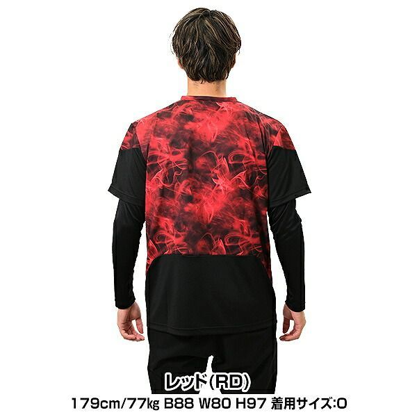 【新品未使用】種類18:ノルディックブルー(NBLU)/XO 野球 Tシャツ Vネックシャツ 半袖 大人 ローリングス ハイブリッド ショートスリーブ レイヤーシャツ スポーツウェア おしゃれ かっこいい AST14S01