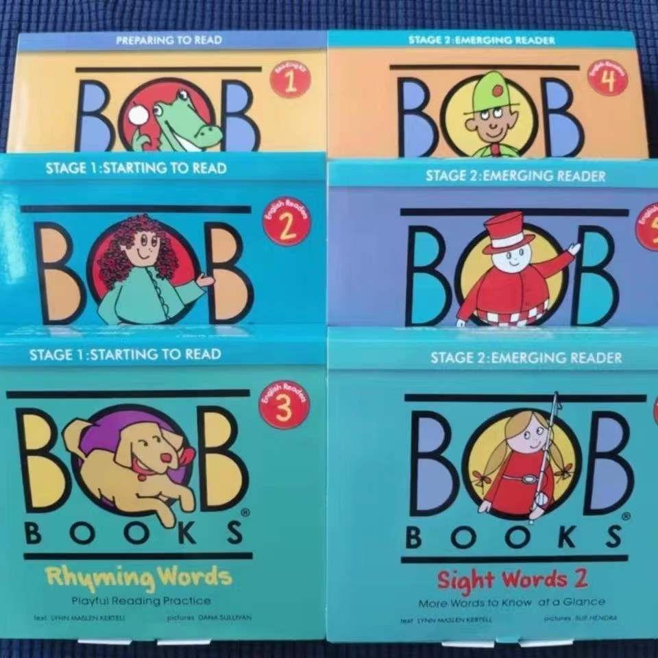 Bob books Set 1−6段階 英語絵本 Bob books Set 1−6段階 英語絵本
