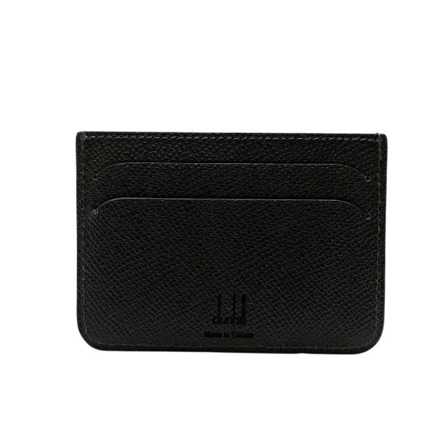 ♥品 ダンヒル L2M140Z BOURDON ボードン カードケース パスケース 名刺入れ レザー ダークグレー メンズ dunhill
