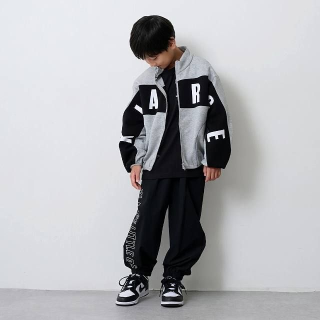 ビッグロゴ ダンボールニットジップトレーナー