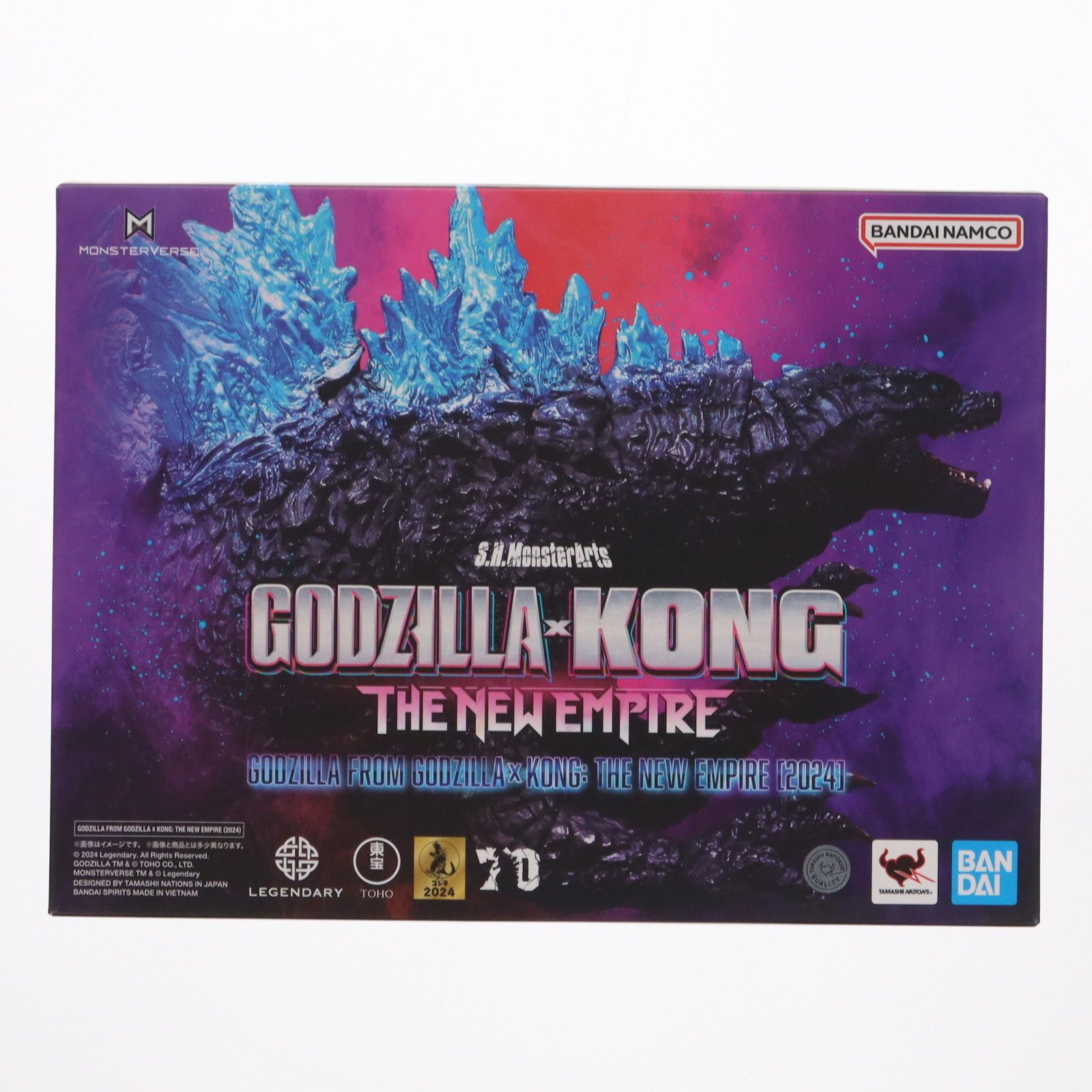 S.H.Figuarts 真骨彫製法 仮面ライダー新2号 S.H.MonsterArts(モンスターアーツ) GODZILLA(ゴジラ) FROM