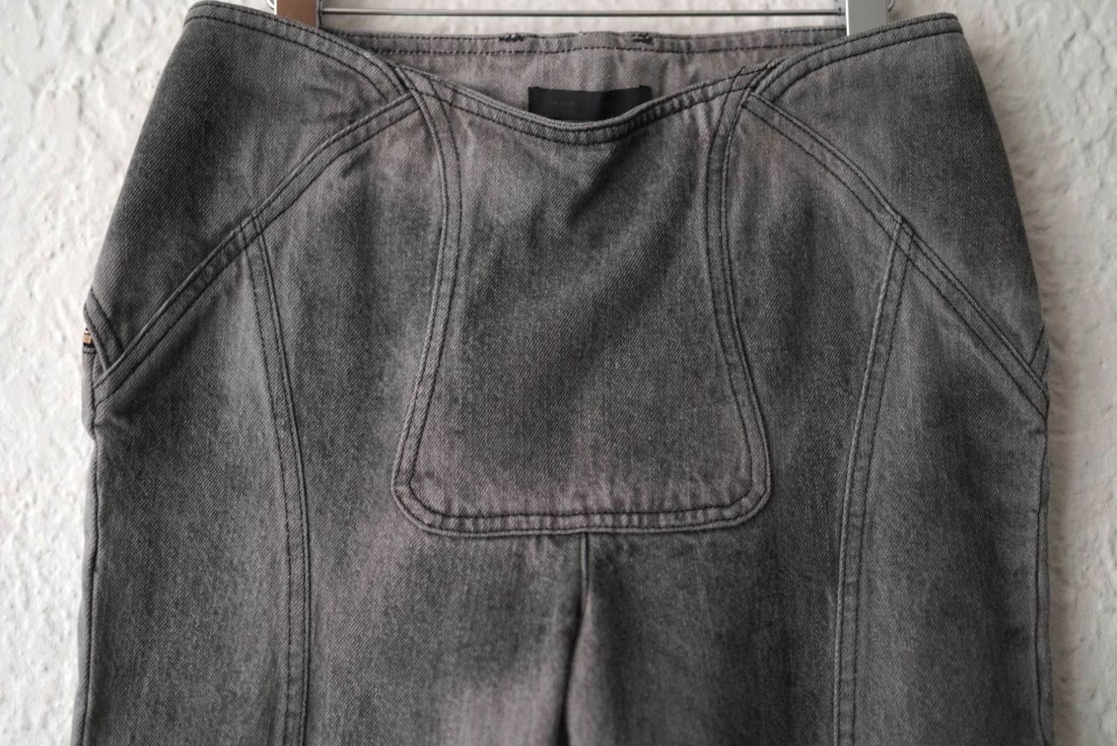 HELIOT EMIL ヘリオットエミル 23SS Exsiccate Denim Trousers 立体 