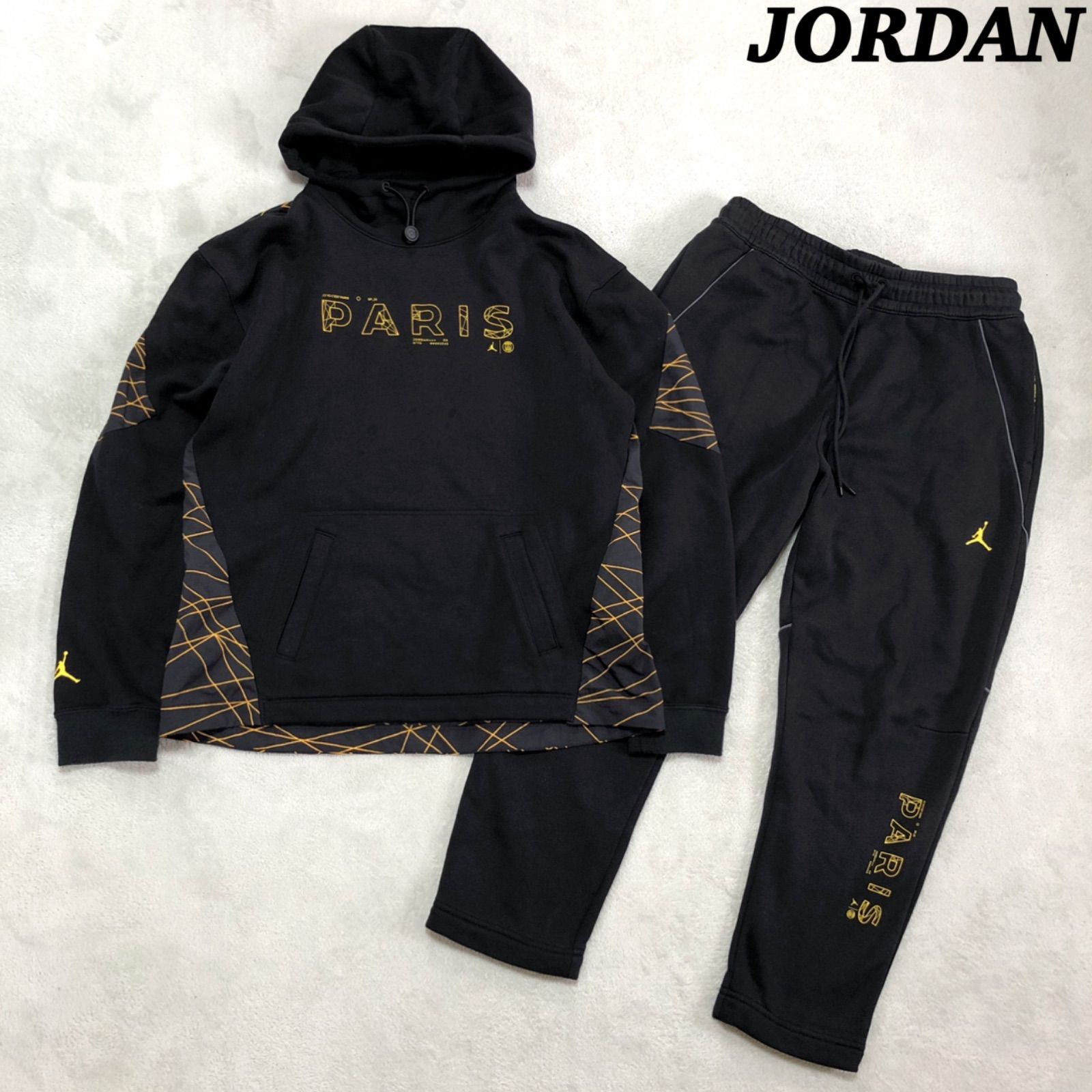 JORDAN × PSG / NIKE セットアップ トラックスーツ パーカー ジョガーパンツ フリース Statement Fleece  Hoodie Germain Fleece Jogger Pants Lサイズ パリサンジェルマン ジョーダン ナイキ - メルカリ