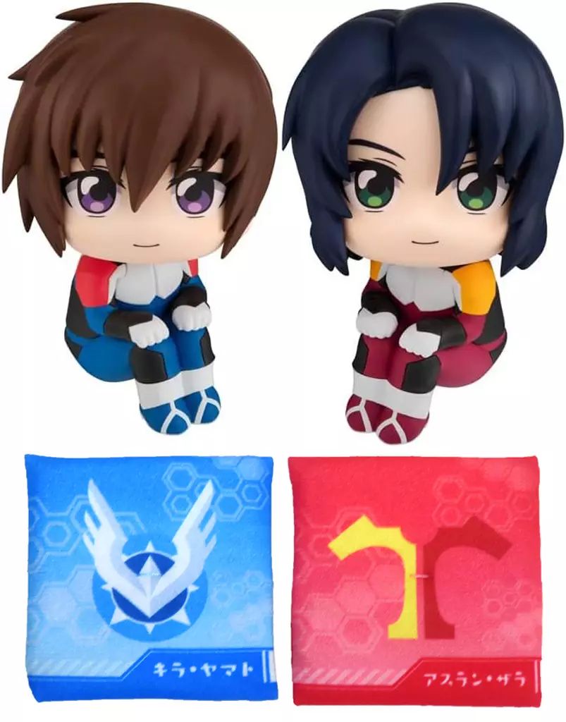 フィギュア るかっぷ キラ・ヤマト＆アスラン・ザラ 限定座布団付き