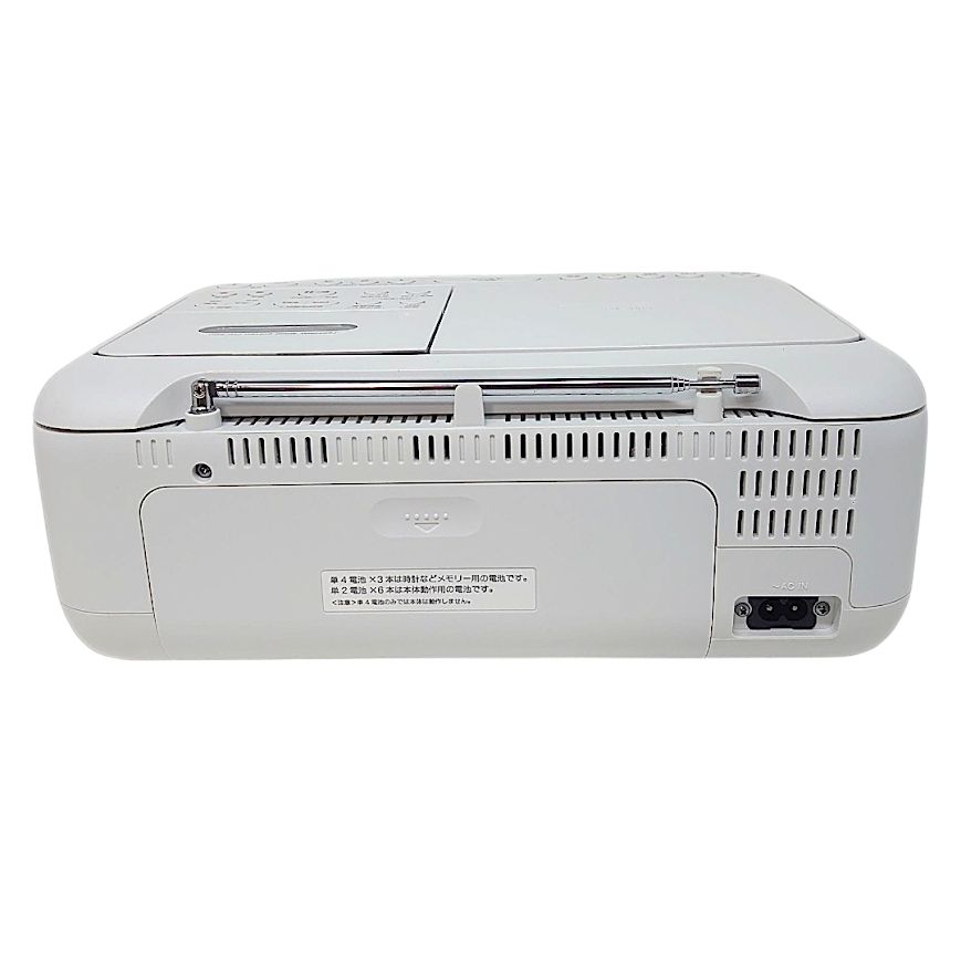 SONY CDラジオカセットレコーダー CFD-S401 W カラオケ機能付き
