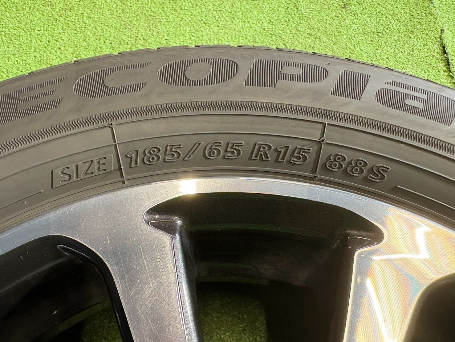 サマータイヤ4本セット センターキャップ無し