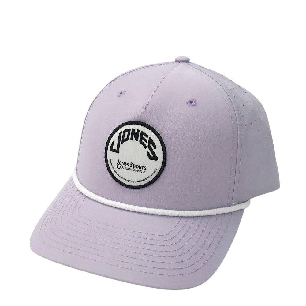 JONES ジョーンズ  キャップ ROPE PUNCHING CIRCLE PATCH パープル系  [240101517060] ゴルフウェア ストスト JONES ジョーンズ キャップ ROPE PUNCHING CIRCLE PATCH パープル系