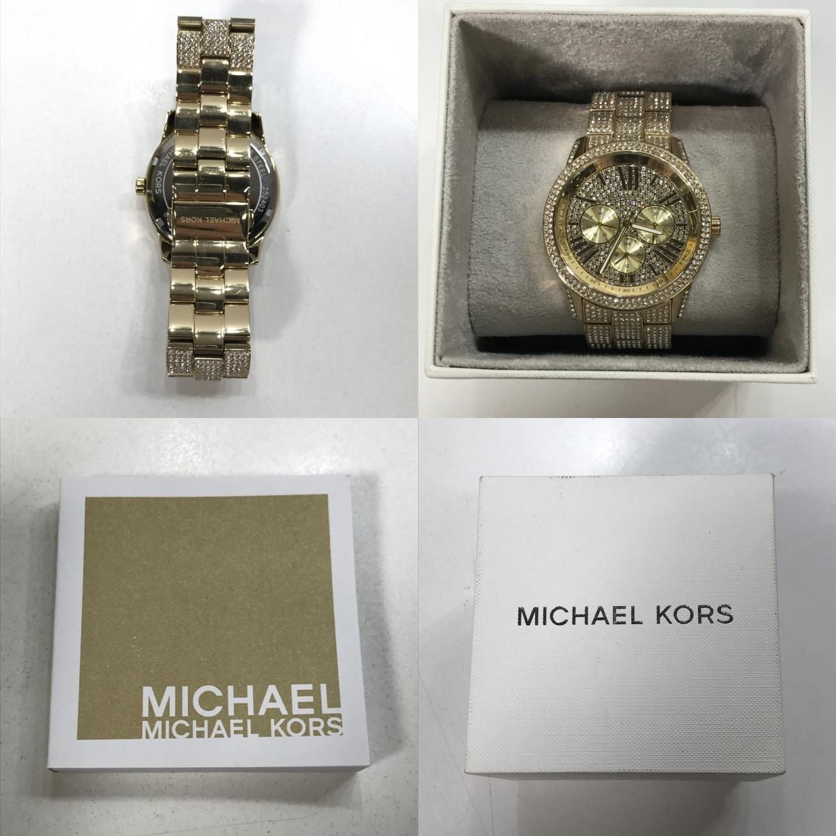 MICHAEL KORS マイケルコース　腕時計　クォーツ　MK-6789 楽天市場】【中古品】【メンズ】 Michael Kors マイケルコース