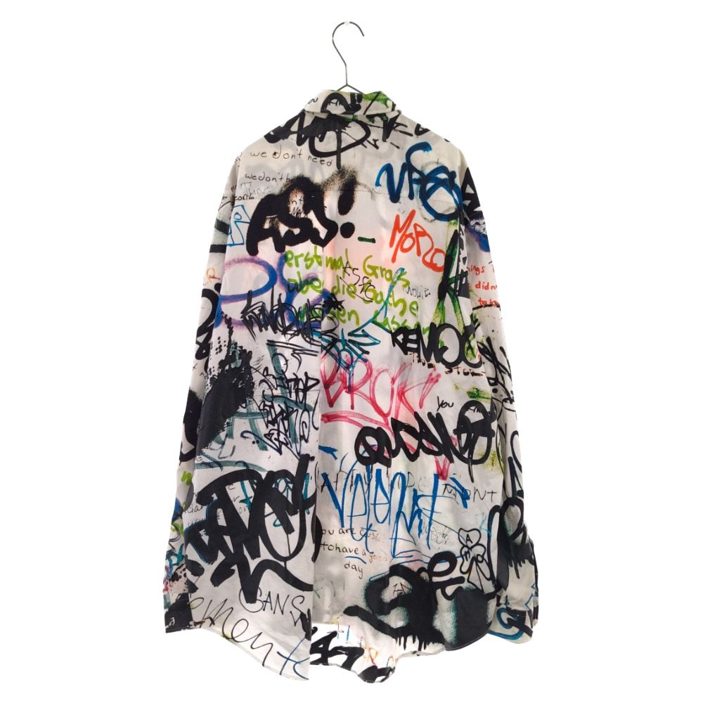 VETEMENTS (ヴェトモン) 21SS GRAFFITI SHIRT グラフィティコットン総