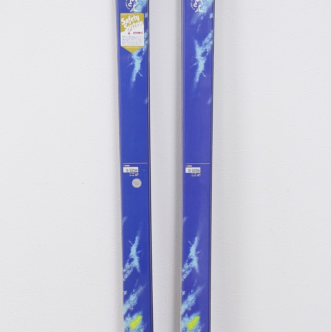 ATOMIC - 未使用 アトミック ATOMIC SPIRIT 191cm センター 64ｍｍ スキー板 アウトドア 約1700ｇ(一本あたり) 未使用 アトミック ATOMIC SPIRIT 191cm センター 64mm スキー