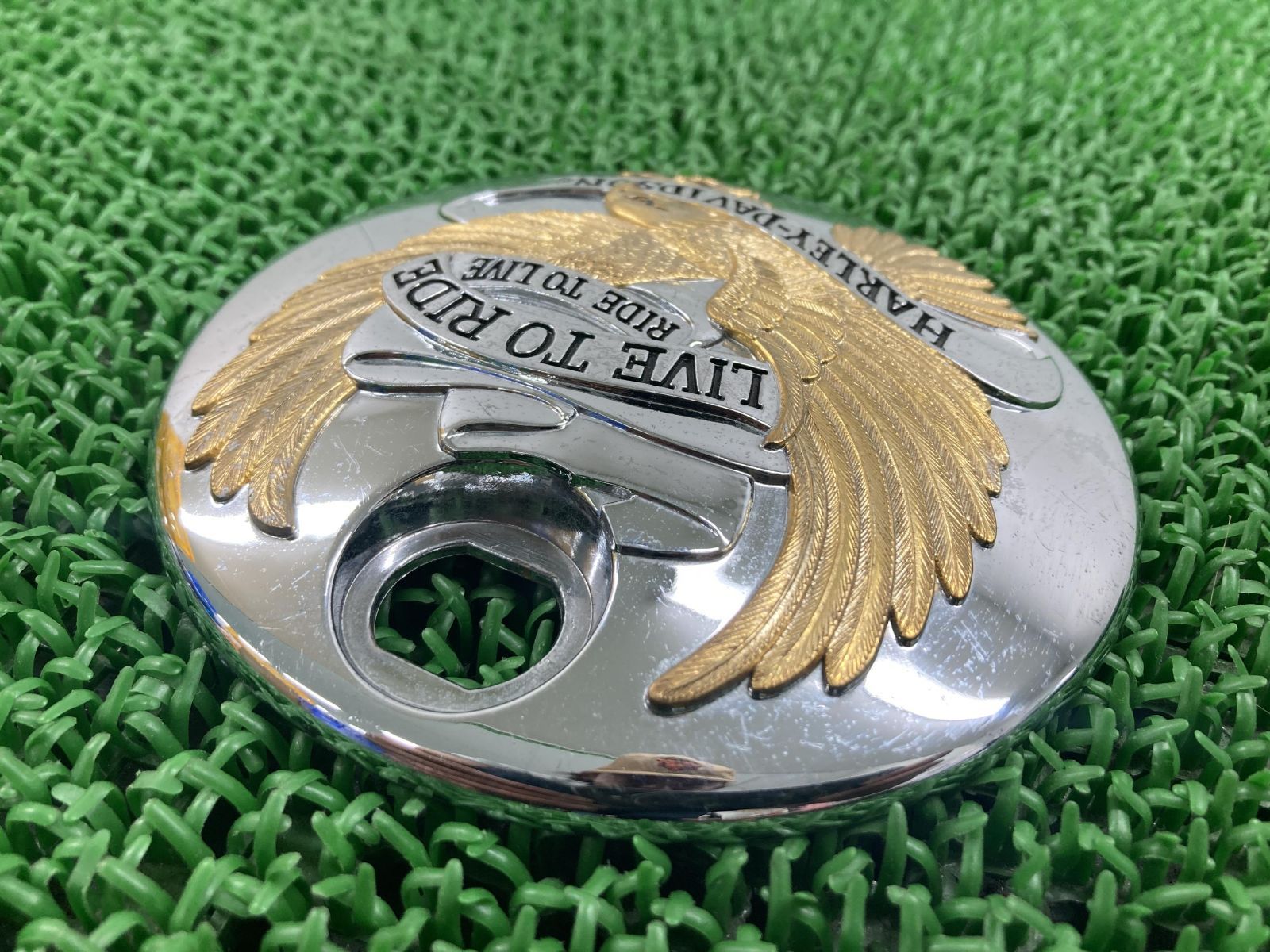 かず ツーリング コンソールドアカバー ハーレー 純正 中古 バイク 部品 92