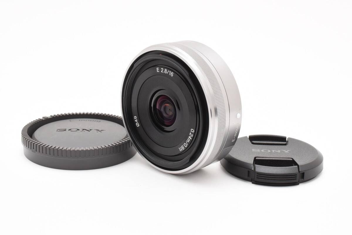☆極上品☆ ソニー SONY E 16mm F2.8 SEL16F28 前後キャップ付属