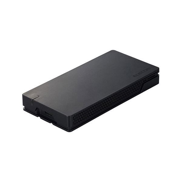 エレコム USB 40Gbps USB4 対応外付けポータブルSSD 1TB ESD-EHA1000GBK
