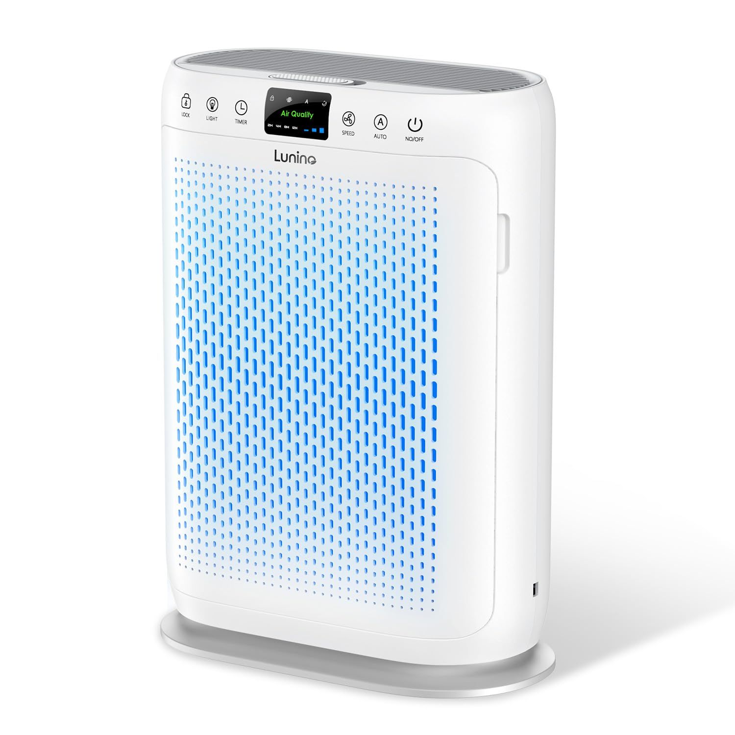 LUNINO 空気清浄機 新モデル 70畳対応 インテリアライト 2025花粉対策 PM2.5自動検知 1台多役 脱臭強化 消臭 除菌 強力浄化 花粉 ほこり カビ 集じん ペット臭 排気ガス アレルギー対策 3段風量設定 アロマ対応 静電HEPAフィルタ…