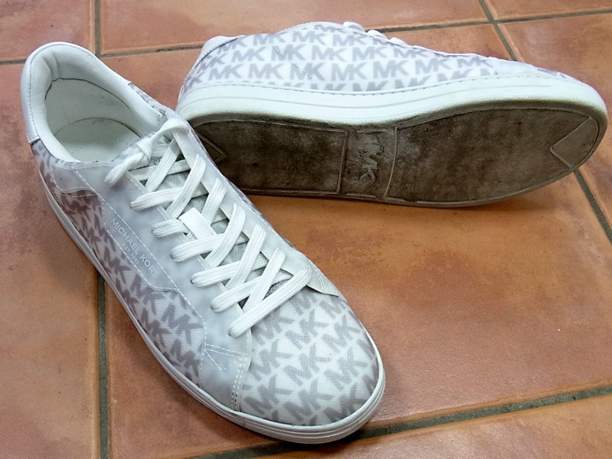 Michael Kors(マイケルコース) スニーカー ロゴ シューズ 靴 MICHAEL KORS - 新品 マイケルコース ロゴスニーカーの通販 by