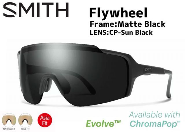 Smith Optics Flywheel Unisex Sunglasses - Black