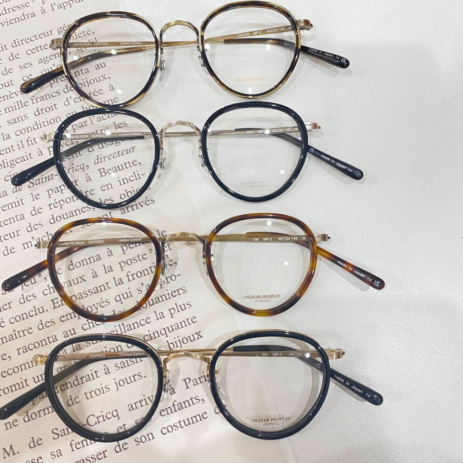 新品未使用】OLIVER PEOPLES オリバーピープルズ MP-2 limited Edition