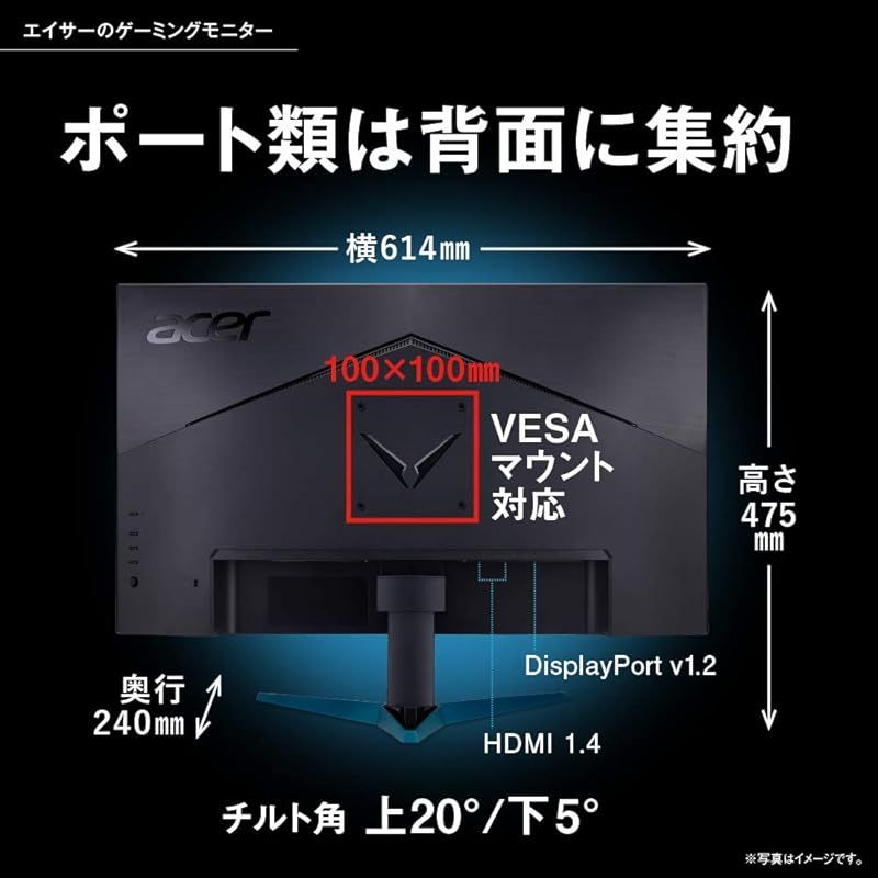 FreeSync フレームレスデザイン