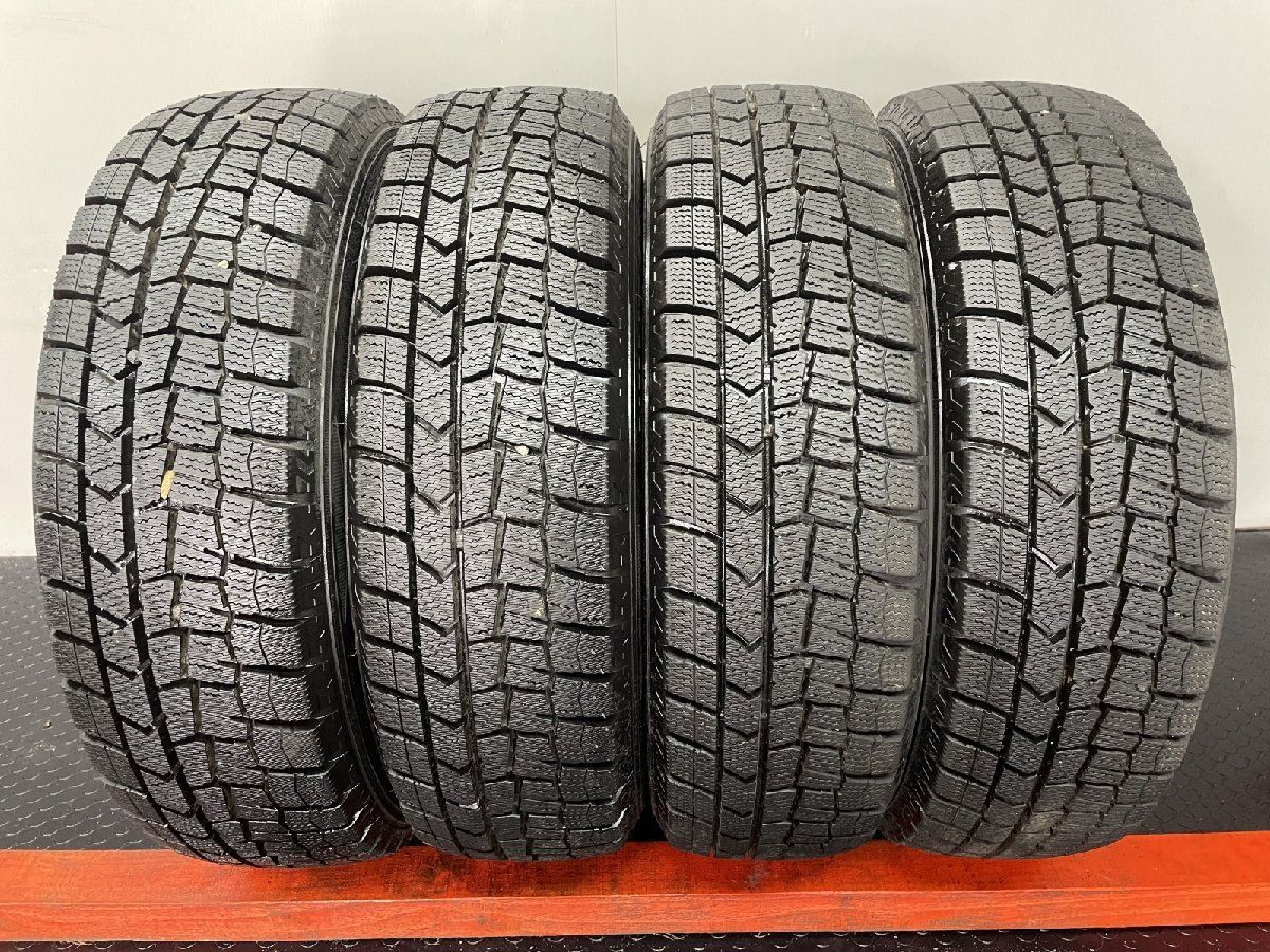 走行短め DUNLOP WINTER MAXX WM02 165 65R14 14インチ スタッドレス 4本 22年製 ソリオ トール ルーミー タンク パッソ等 STJ017