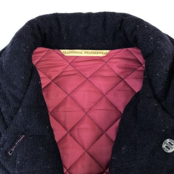 Traditional Weatherwear★防寒/ショート丈キルティングコート/アウター【womens34/XS/紺/navy】マッキントッシュ ジャパン/Jackets/Jumpers◆cBH277 Traditional Weatherwear☆防寒/ショート丈キルティングコート