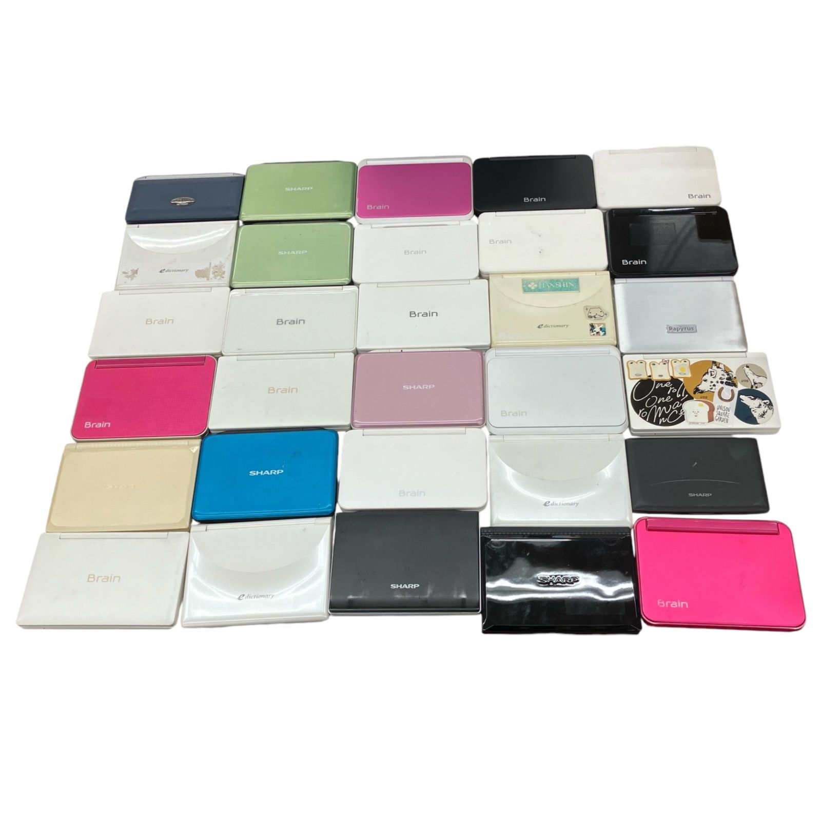 【廃盤あり】シャープ　まとめ売り 186001 現状品 ジャンク品 SHARP シャープ 電子辞書 30点まとめ売り