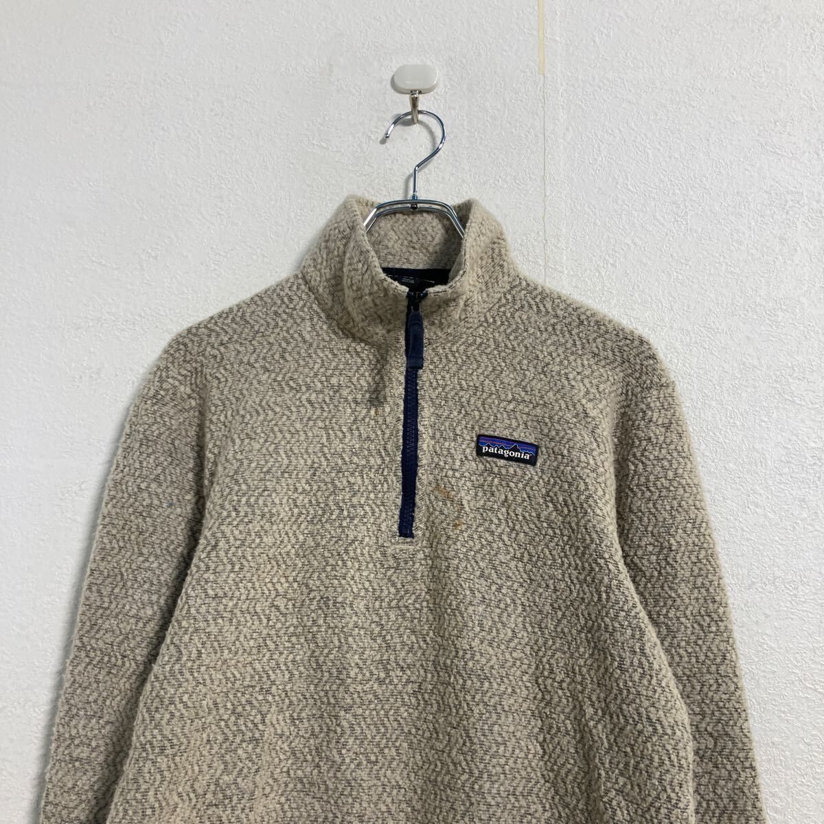 patagonia ニット ジャケット XS パタゴニア ハーフジップ アウトドア 古着卸 アメリカ仕入 a607-5485