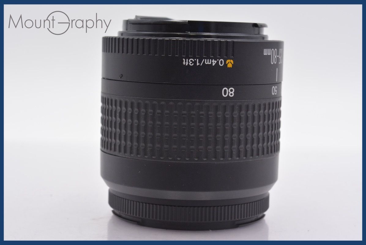 ☆極上美品☆ キヤノン Canon EF 35-80mm F4-5.6 III 前後