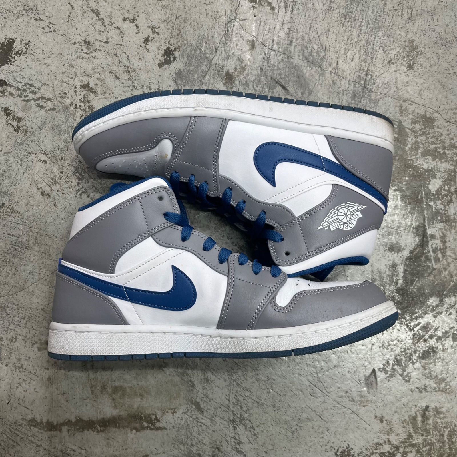 エアジョーダン1ミッド Nike Air True Blue Nike Air Jordan 1 Mid True Blue ナイキ エアジョーダン1