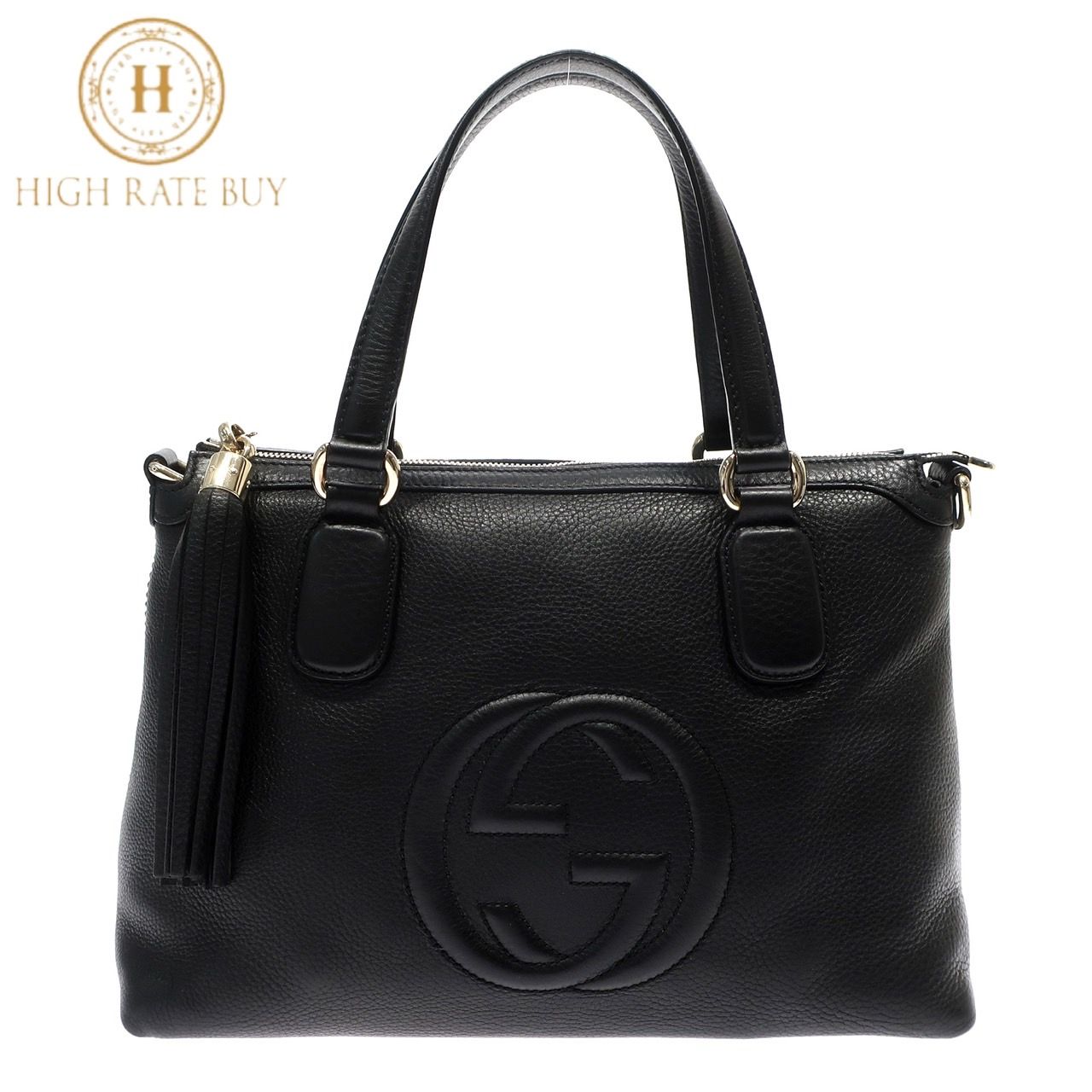 極美品】GUCCI グッチ ソーホー インターロッキングG 308362 レザー 