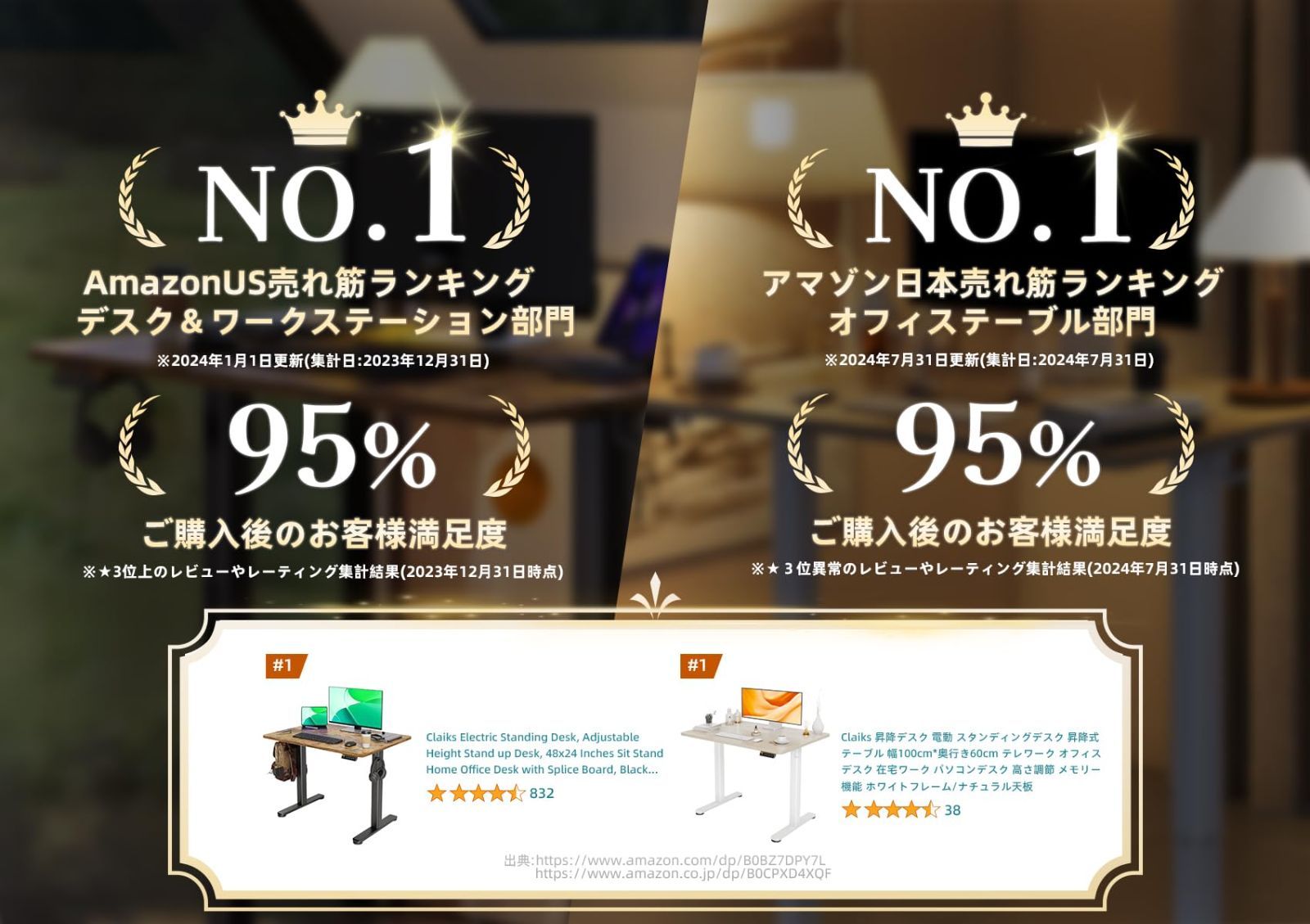 テレワーク オフィスデスク