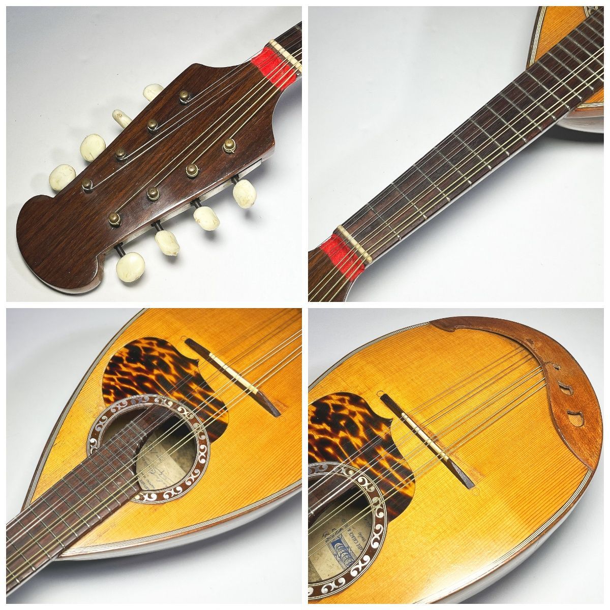 ジャンク品 Raffaele Calace ラファエレ チェ 1969年製 マンドリン WWW_USTAUSTRALIA_COM_AU