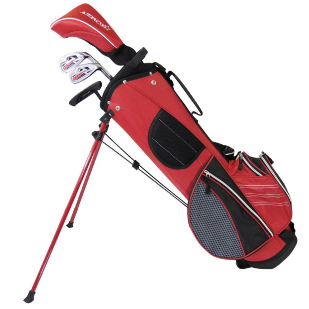 新着商品 9~12才 身長130~150cm レッド 4本セット 1W7ISWPT ジュニア ジュニアクラブセット AZ-JR7 - 右利き用 クラブセット ロフト角 ° 1W|16 AZROF アズロフ フレックス ジュニア用