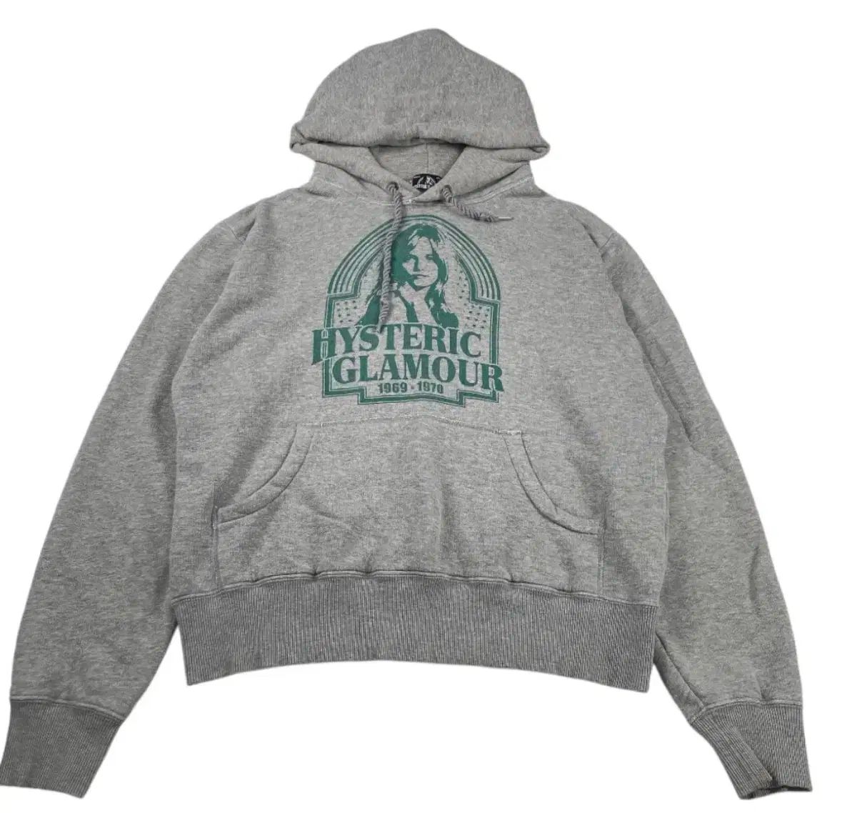 HYSTERIC GLAMOUR ヒステリックグラマー グレー フーディー