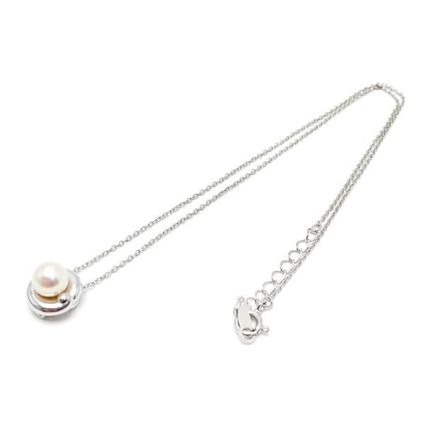 TASAKI タサキ シルバー 3粒 あこや真珠 連なる ネックレス あこや真珠 ネックレス (8.0mm・グレードA) UR-080A-SIL