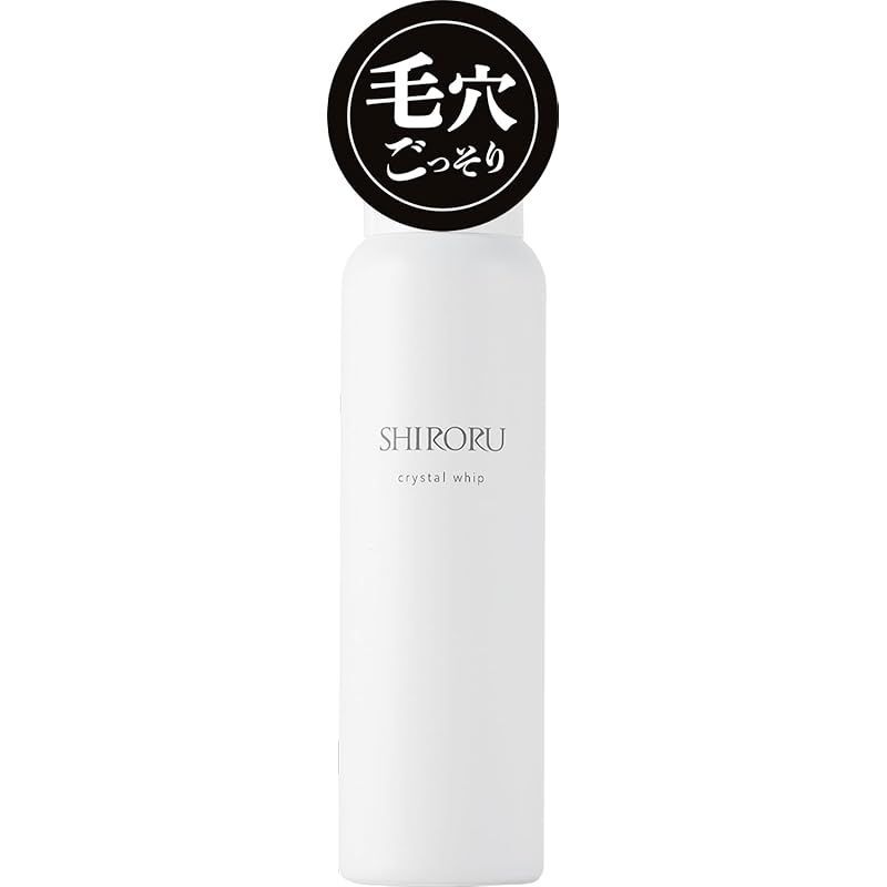 SHIRORU】クリスタルホイップ 洗顔料国内売上No.1『毛穴汚れと