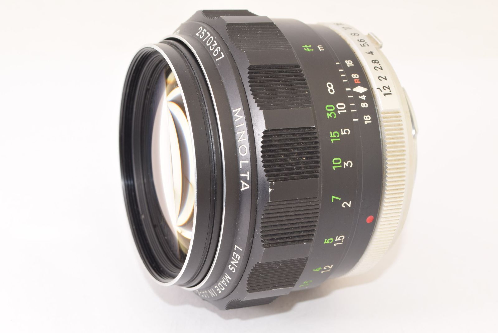ジャンク　MINOLTA MC ROKKOR-PG 58mm f1.2 ☆ジャンク品☆ MINOLTA ミノルタ MC ROKKOR-PG 58mm F1.2 J2505105