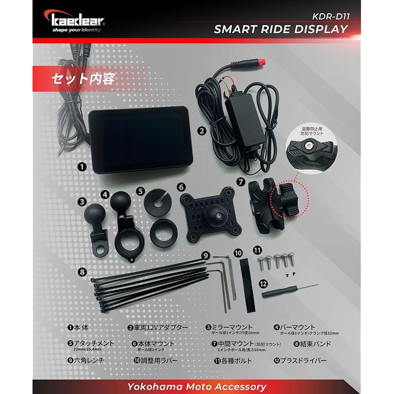 屋内|屋外DFS搭載 モード切替