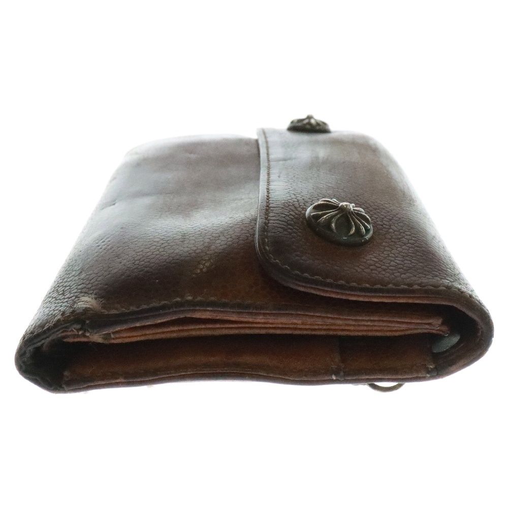 CHROME HEARTS (クロムハーツ) WAVE ウェーブ レザーウォレット 財布