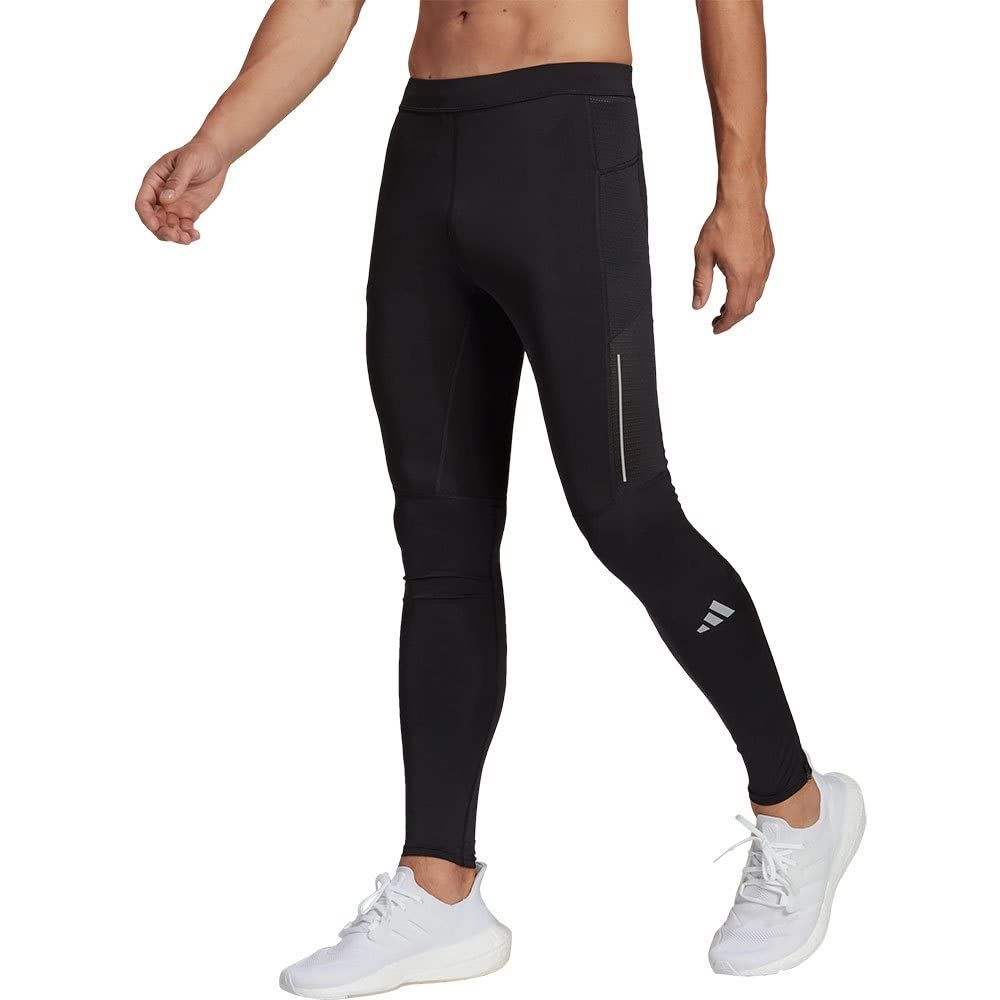 [アディダス] ランニング スポーツタイツ オウン ザ ラン タイツ BW183 メンズ ブラック (HM8444) L [ブラック (HM8444)] [L]