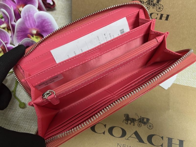 コーチ COACH 長財布 財布 シグネチャー アコーディオンジップ