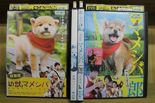 DVD 映画版 幼獣マメシバ 映画版 マメシバ一郎 他 シリーズ 計4本セット 佐藤二朗 ※ケース無し発送 レンタル落ち ZS1273 - メルカリ