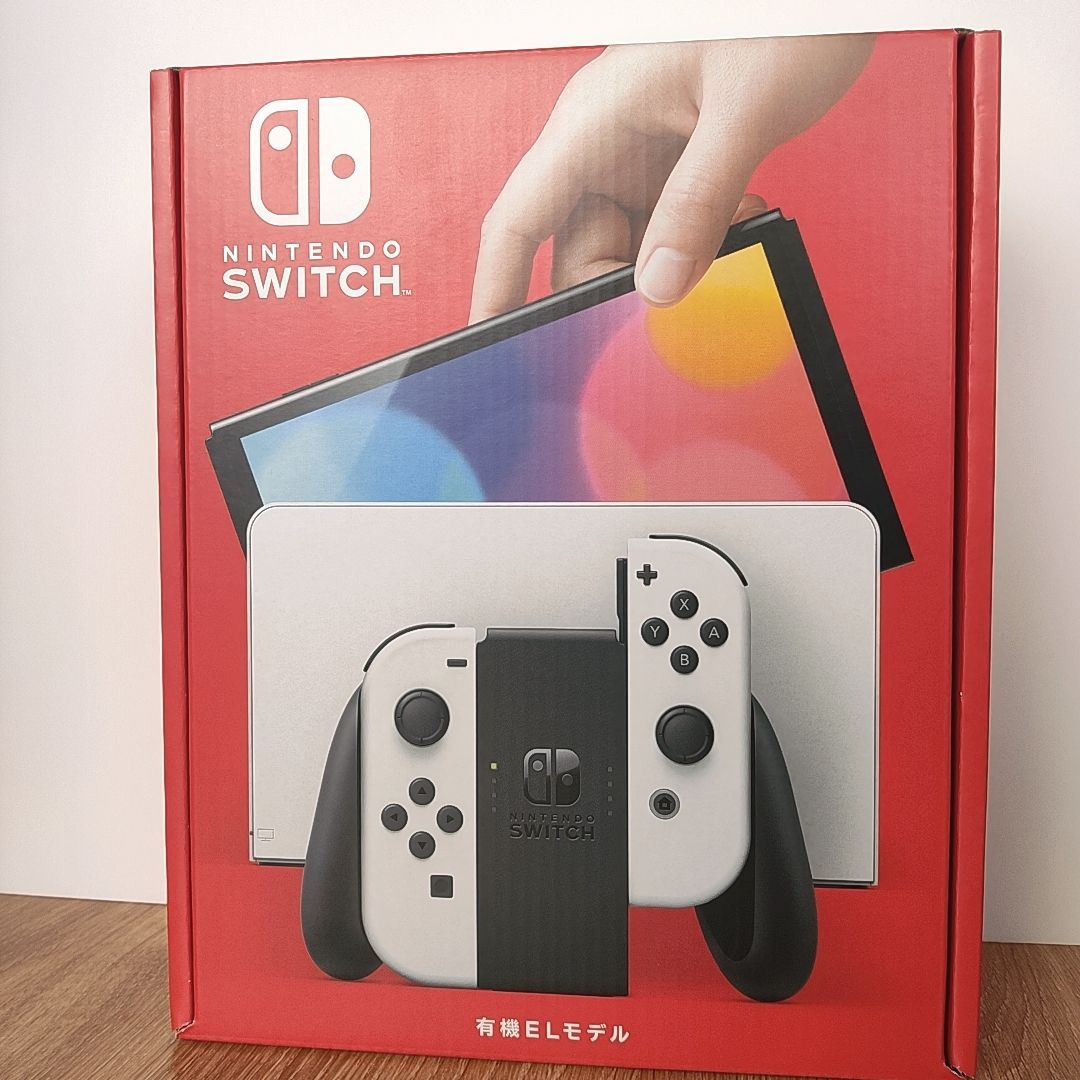 Nintendo switch 本体 新型有機el ホワイト 未使用 - wabi shop - メルカリ