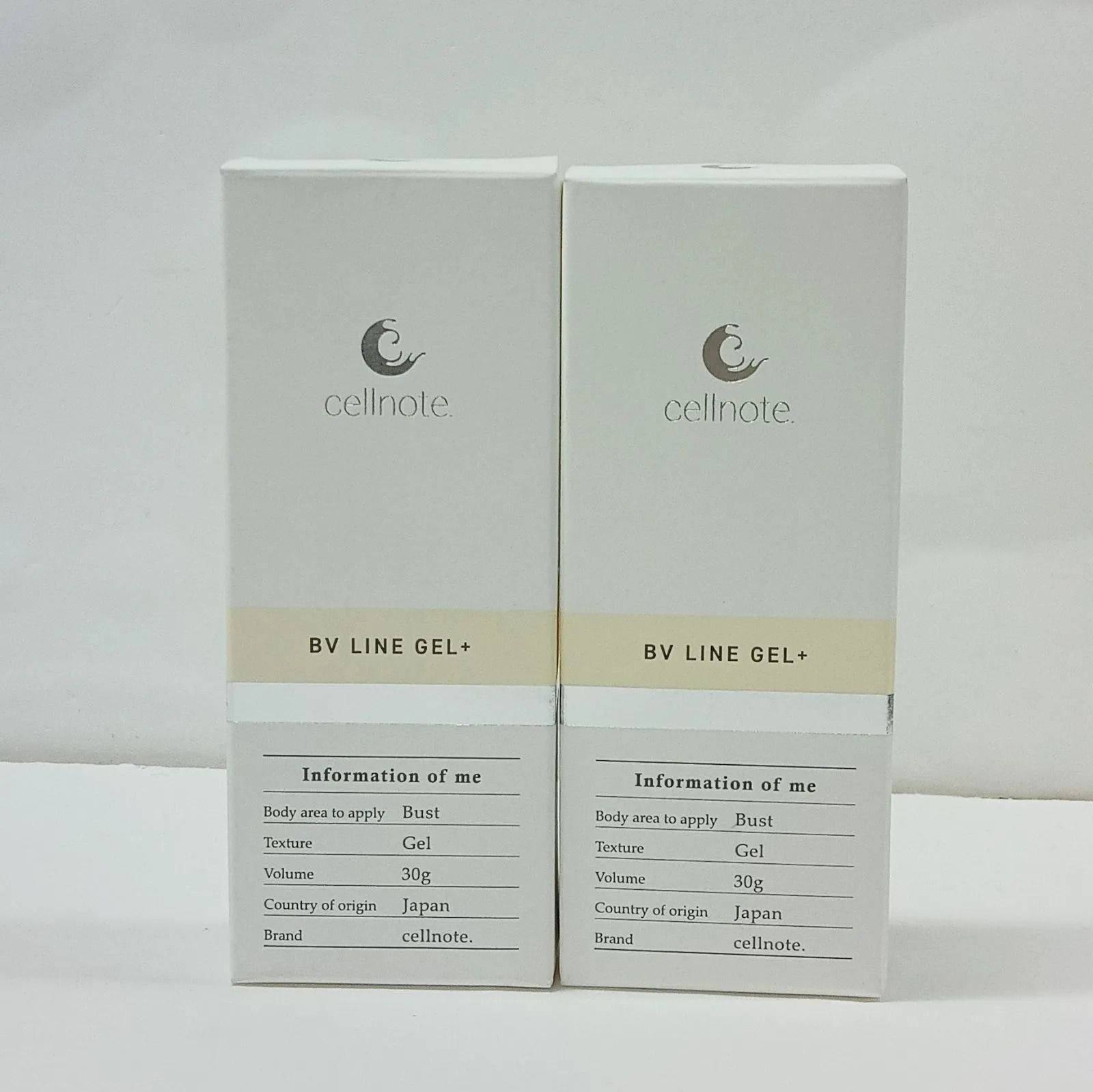 cellnote ボリュームラインジェル プラス ボディクリーム 30g cellnote