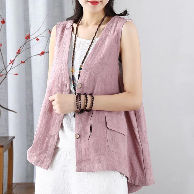 美品　Burberry バーバリー　ベスト　ジレ　リネン　花柄　麻　ヴィンテージ バーバリー キッズ ベスト BURBERRY ブランド 子供服 ジレ
